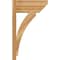Ekena Millwork Thorton Slat Rough Sawn Outlooker, Western Red Cedar, 8"W x 18"D x 30"H OUT08X18X30THR06RWR - alternate 3